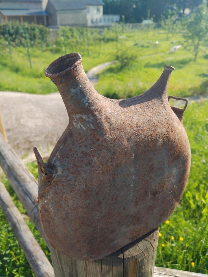 Ww1. Feldflasche in Saarbrücken