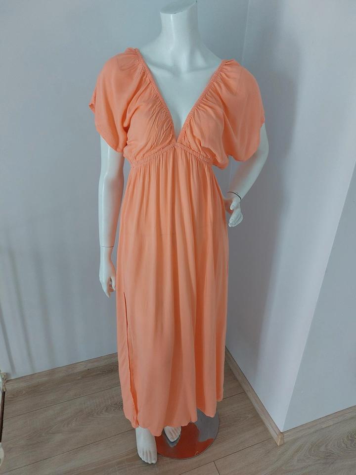 Neu bei ASOS: Pastell Neon Lässiges Sommer Midi-Langkleid S in Frankfurt am Main