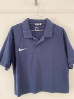 Nike  Cropped   Poloshirt Pikee dunkelblau Nordrhein-Westfalen - Krefeld Vorschau