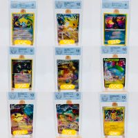 Platin Pokemon Grading Karten, PGS, Pikachu/Glurak, CharakterRare Brandenburg - Potsdam Vorschau