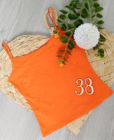 Damen Top ärmelloses Shirt Orange Gr. M 38 Amisu Saarland - Homburg Vorschau