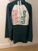 Langer Hoodie von Tommy Hilfiger mit Glitzerschrift Hessen - Vöhl Vorschau