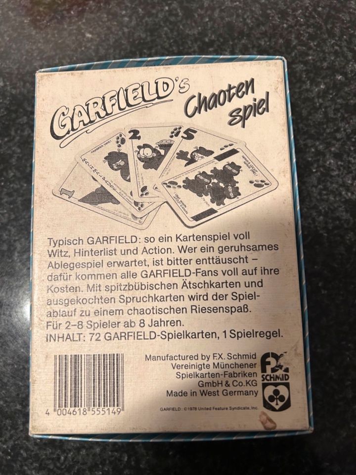 Kartenspiel „Garfields Chaotenspiel“ - gebraucht in Köln