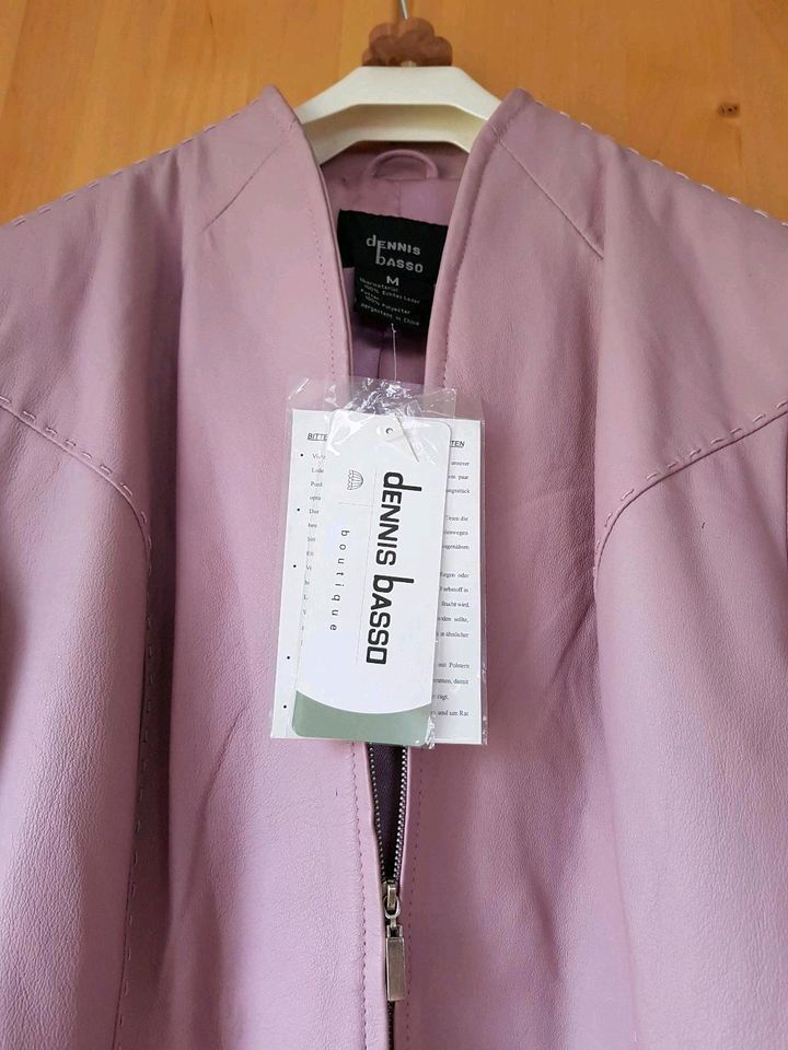 Lederjacke Damen Jacke Dennis Basso rose Gr. 38 neu in Selb