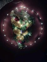 Metallring mit Blumenstrauß LED Niedersachsen - Sulingen Vorschau