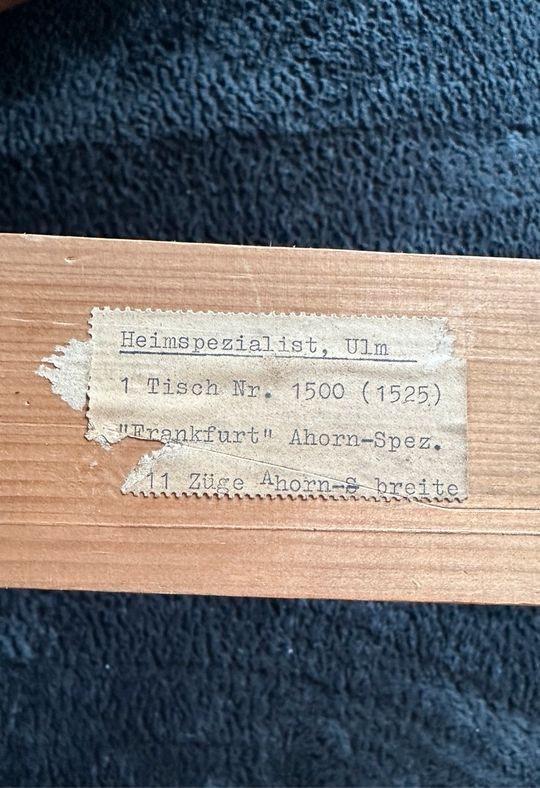Tisch Vintage Retro Couchtisch ausziehbar 50 60 Cocktail essen in Blaustein