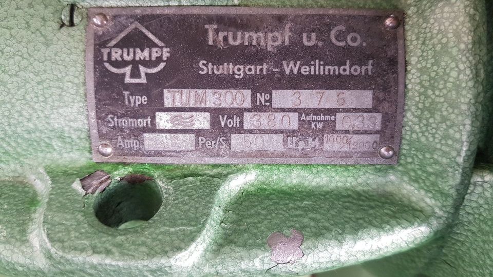 Wellenschleifmaschine, TRUMPF, TUM 300, Bj.85, 10275 in Rödermark