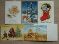 5 IFAW Weihnachtskarten Briefkarten Klappkarten Weihnachten Tiere Niedersachsen - Riede Vorschau