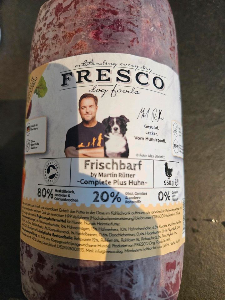 Fresco Dog Food - Frischebarf Huhn in Erlau