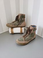 ♥ Wolky ♥ Schuhe Gr.41 grün beige Segel Leder NEUw. Schleswig-Holstein - Schönberg / Holm Vorschau