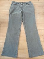 Gerry Weber Hose Jeans Romy 40 grau Damenhose Glitzer Strass Nordrhein-Westfalen - Herne Vorschau