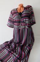 Ausgefallenes Häkelkleid mit Unterkleid Kleid Maxikleid gr.52 Baden-Württemberg - Moos Vorschau