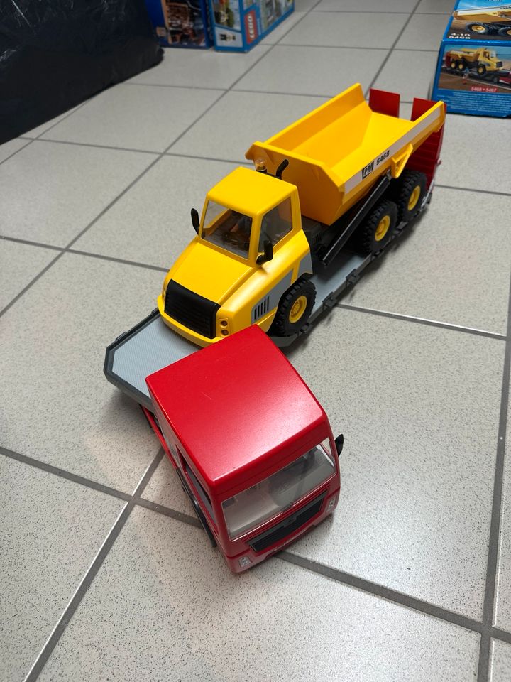 Playmobil Schwertransporter + Riesen-Dumper in Dortmund