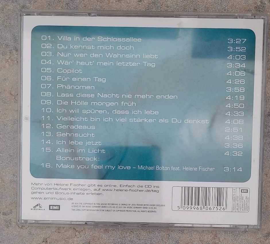 Helene Fischer Für einen Tag CD in Salzbergen