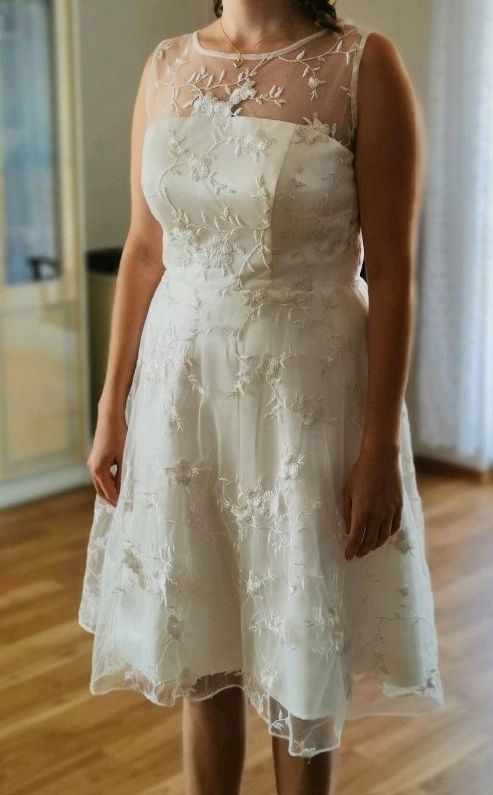 Hochzeitskleid Standesamt Cocktailkleid in Blieskastel