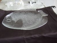 GLASSCHALE / FISCHPLATTE SERVIERSCHALE AUS GLAS Hessen - Felsberg Vorschau