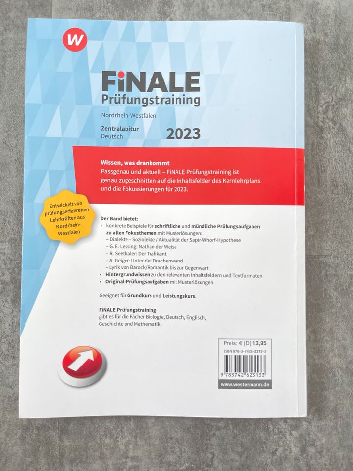 Finale Prüfungstraining Zentralabitur nrw 2023 deutsch Westermann in Hagen