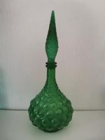 Grüner Italianischer Bubble Glass Decanter (Empoli/Vintage/70er) Niedersachsen - Lilienthal Vorschau