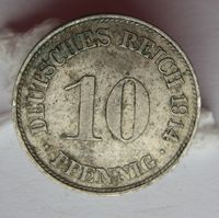 MÜNZE KAISERREICH 10 Pfennig 1914 F Nordrhein-Westfalen - Wesel Vorschau