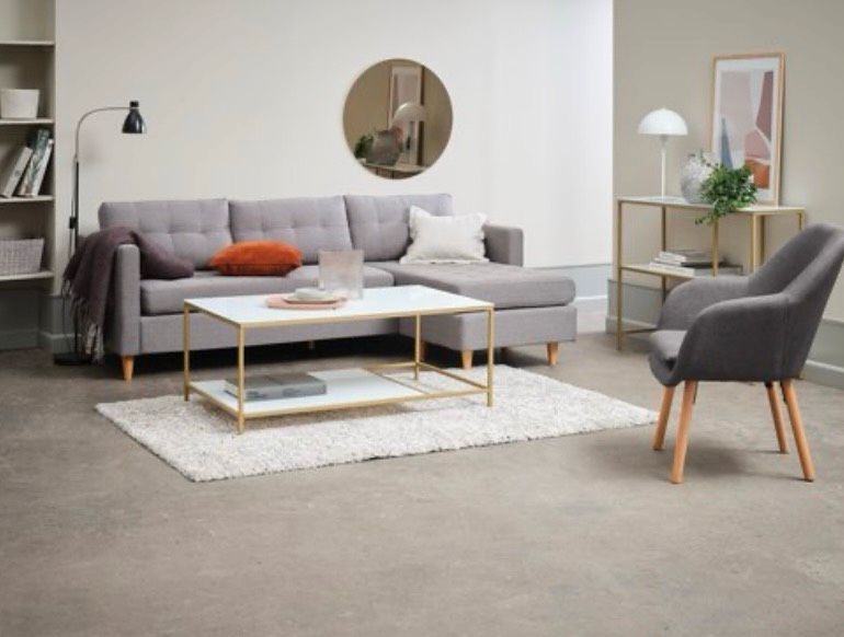 Sofa Couch grau sehr guter Zustand in St. Wendel
