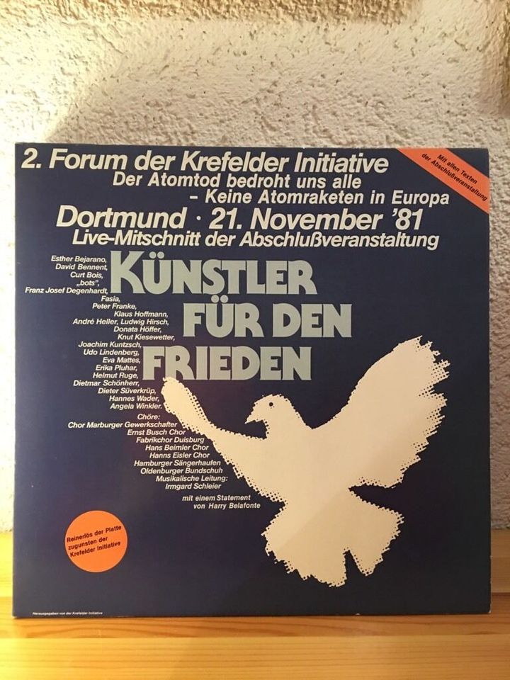 Künstler für den Frieden, Schallplatte, LP in Butzbach