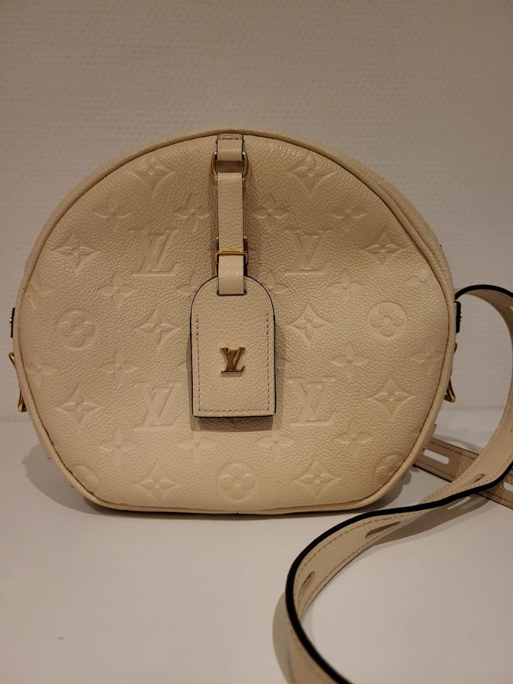 Orig. Louis Vuitton Empreinte Boite Chapeau Souple MM Handtasche in Igel