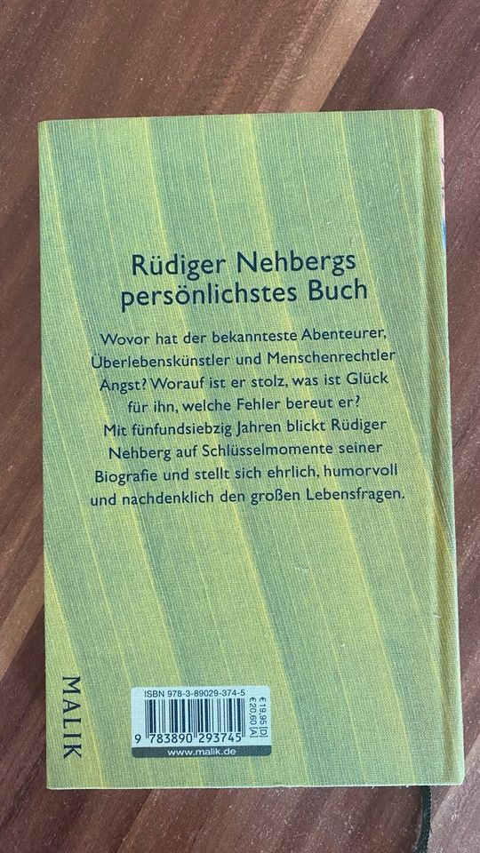 Rüdiger Nehberg Leinen Buch, ungelesen, Sir Vival blickt zurück in Osthofen