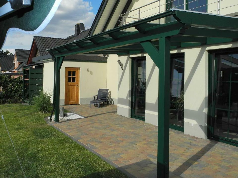 Holz Terrassenüberdachung Terassendach Terrassendach Carport in Grevenbroich