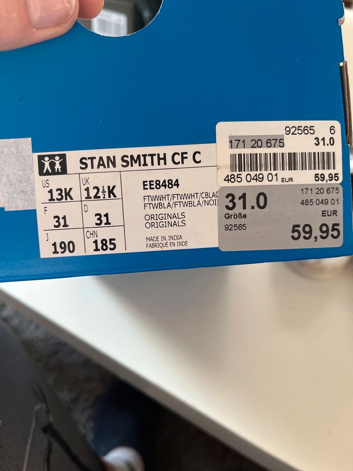 Stan Smith Glitzer Gr 31 Adidas in Oststeinbek