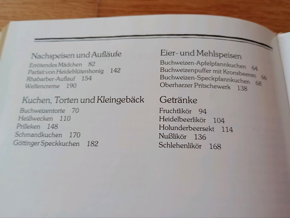 Kulinarische Streifzüge durch Niedersachsen Kochbuch Backbuch in Westensee