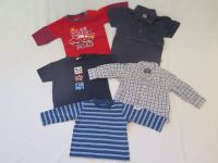 4 T-Shirts, 1 Hemd, Shirts (Set 69), Größe 74/80, Stück ab 1 € Rheinland-Pfalz - Kirchheimbolanden Vorschau