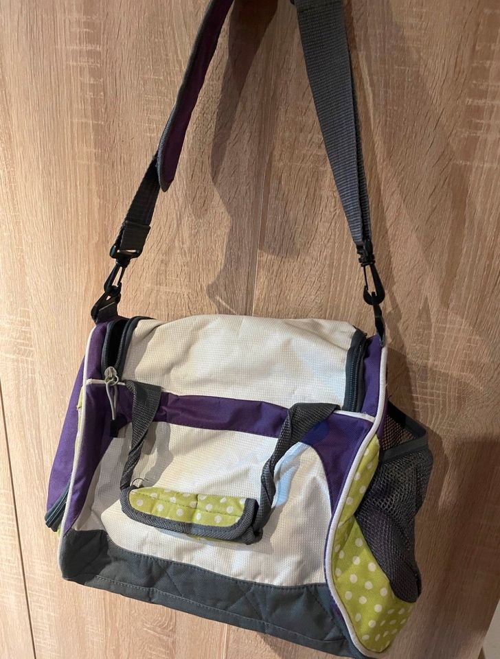 Kinder Mädchen Sporttasche Schule Schultertasche Tragetasche lila in Scharnebeck