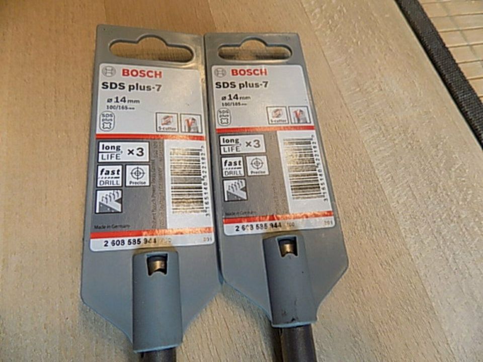 Bosch - SDSplus Bohrer plus-7 14,0x100x165mm in Oldendorf (Landkreis Stade)