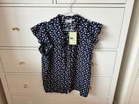 ❤️ Blue Motion Schluppen Bluse • 36 38 S • Viskose • Blau •Neu Rodenkirchen - Sürth Vorschau