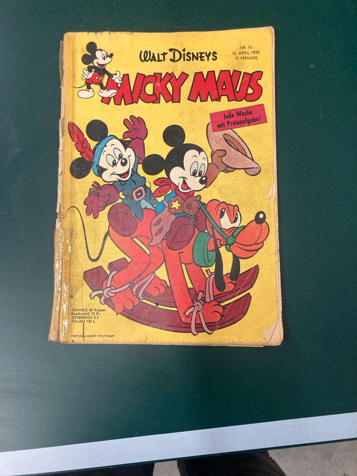 Micky Maus Heft 1958 in Neukirchen/Pleisse