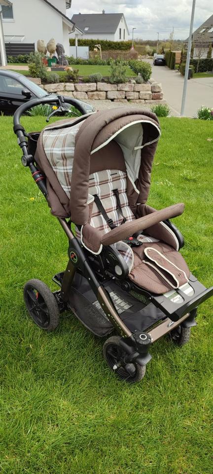 Kinderwagen Hartan Racer GTS mit viel Zubehör, TOP in Herrenberg