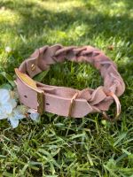 Halsband Leder Hundehalsband Rose Rosa Bayern - Breitenbrunn i.d. Oberpfalz Vorschau