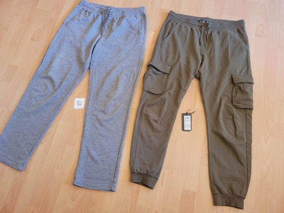 2 Sporthosen: PUMA + ONLY & SONS - XL - Herren Jogging Cargohose in Pohlheim