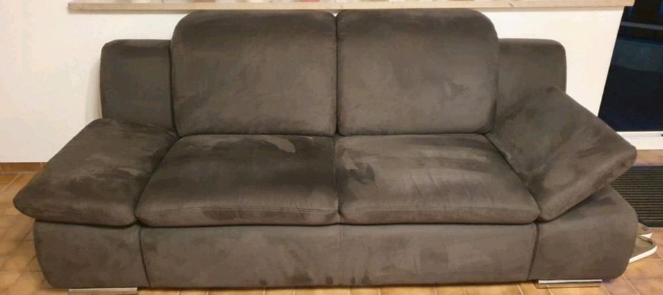 Zweisitzer-Sofa-Couch in Murg