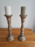 Zwei Kerzenleuchter Holz Nordfriesland - Viöl Vorschau