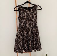 schwarz-beige floral-gemustertes H&M Kleid / Cocktailkleid /Party Berlin - Schöneberg Vorschau