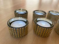 6 schöne Teelichter mit goldverziertem Gläschen Nordrhein-Westfalen - Monheim am Rhein Vorschau