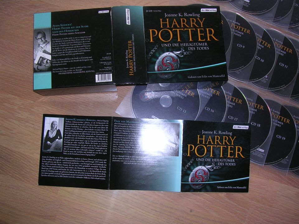 Harry Potter und die Heiligtümer des Todes 21 CDs*ungekürzt*volls in Bayreuth