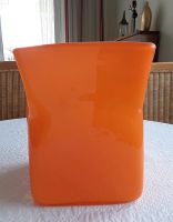 Wunderschöne Vase, Umtopf aus Glas im knalligen Orange Nordrhein-Westfalen - Everswinkel Vorschau