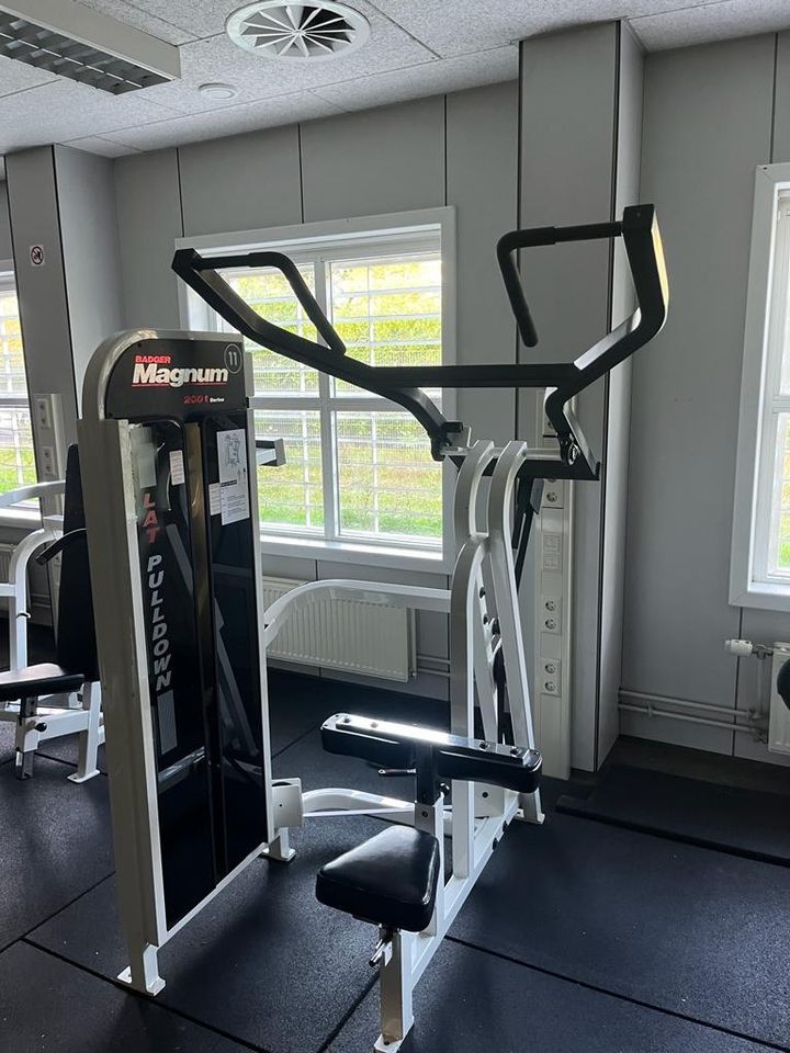 Badger Magnum 2001 Series Latzug/ Lat pulldown mit steckgewichte in Bocholt