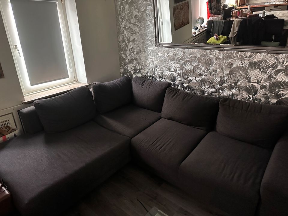 Couch 2,60m x 2,10 grau in Lüdenscheid