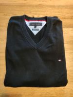 Tommy Hilfiger Sweatshirt Pullover XL | V-Ausschnitt | schwarz Niedersachsen - Hilter am Teutoburger Wald Vorschau