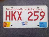 Nummernschild/Kennzeichen Newfoundland & Labrador (Kanada) Baden-Württemberg - Karlsdorf-Neuthard Vorschau