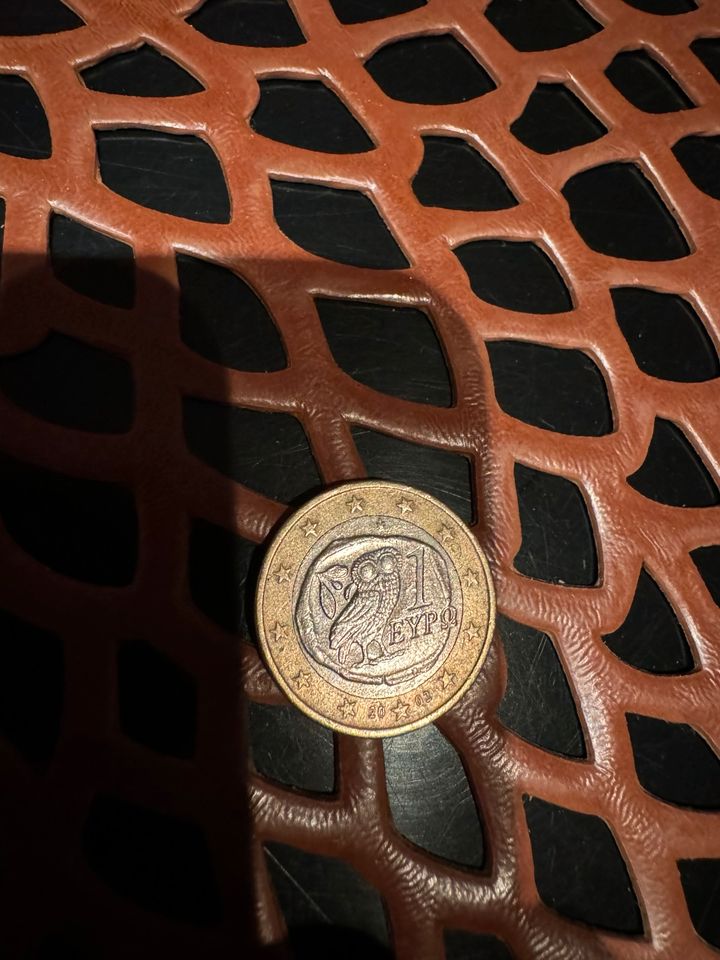 1 Euro Münze Eule Sammlerstück Fehlprägung in Berlin
