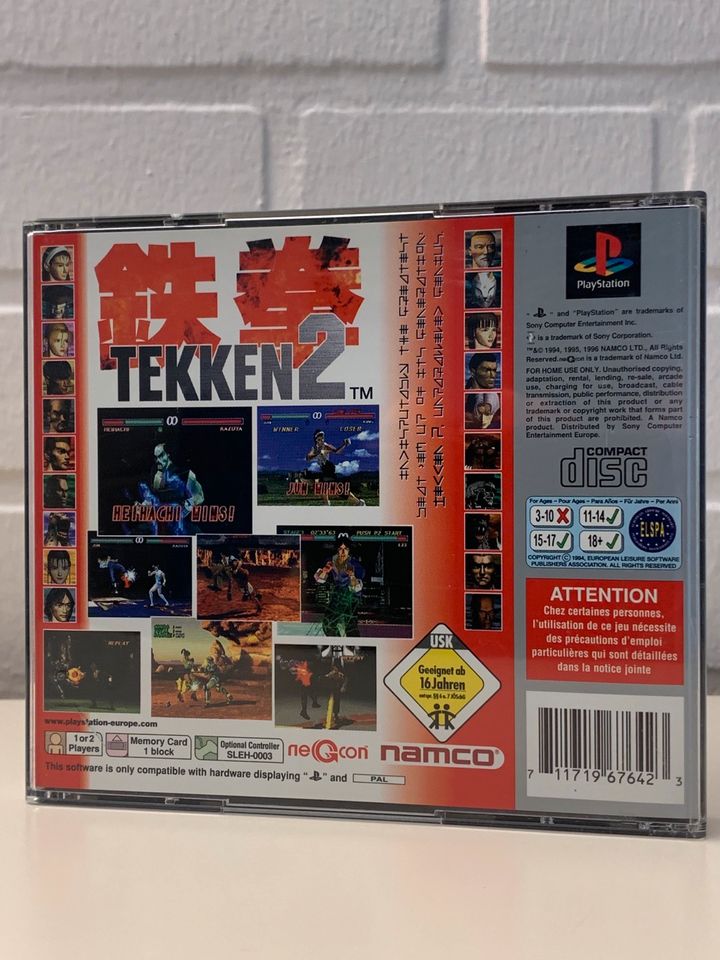 PlayStation 1. TEKKEN 2,Gut in Handorf